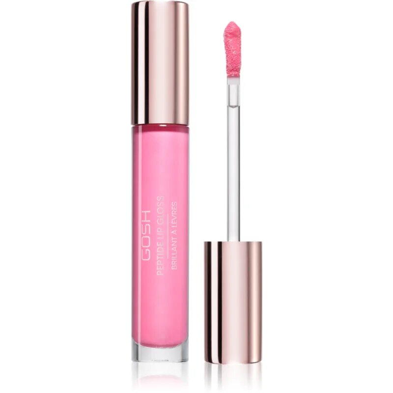 GOSH COPENHAGEN Peptide Lip Gloss блясък за устни с пептиди цвят 012 Retro Rose 7 мл.
