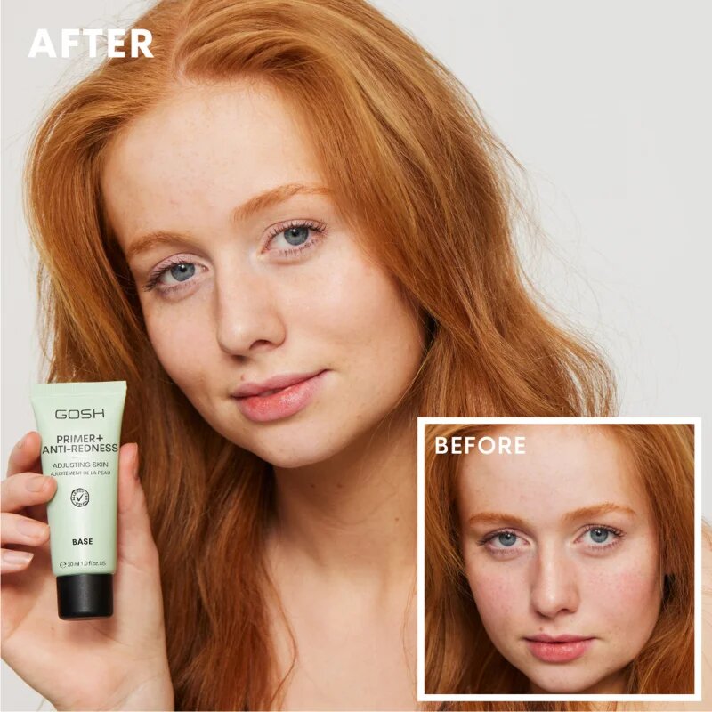 GOSH COPENHAGEN Primer Plus + основа против зачервяване 30 мл.
