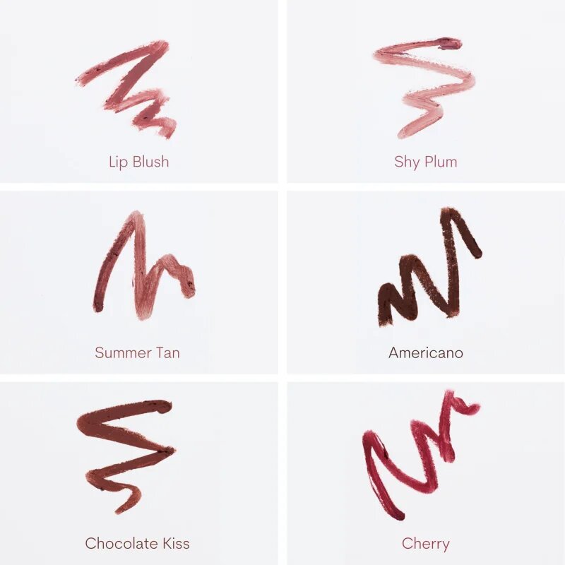 GOSH COPENHAGEN Velvet Touch водоустойчив молив за устни цвят 1.2 гр.