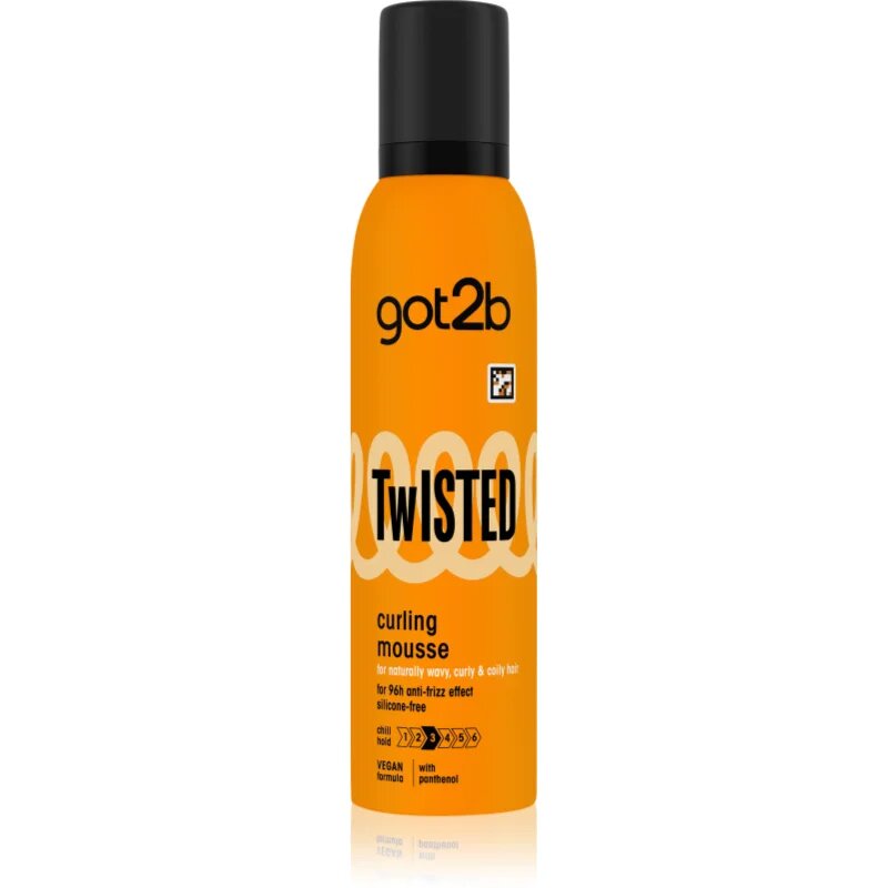 got2b Curlz Twisted пяна за коса за оформяне на къдрици 250 м