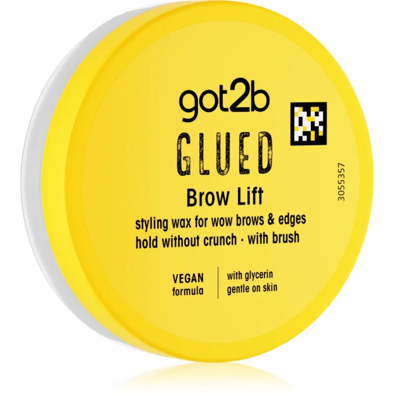 got2b Glued Brow Lift фиксиращ восък за вежди с четка 12 мл.
