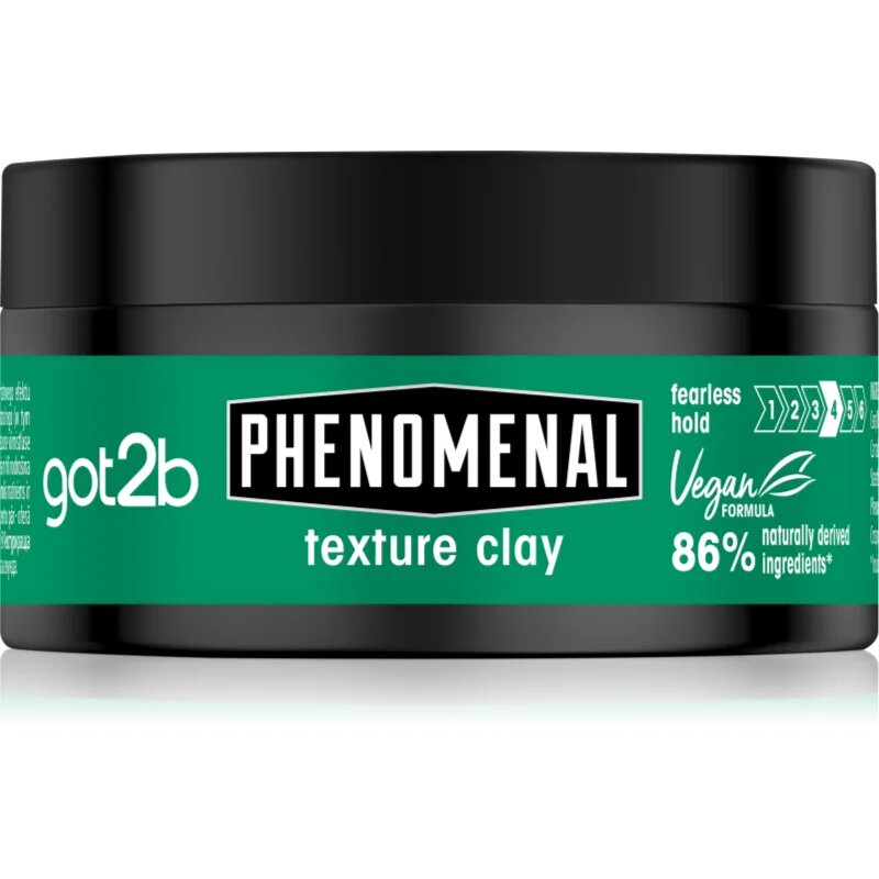got2b Phenomenal Оформяща матираща глина за коса за фиксиране и оформяне 100 мл.