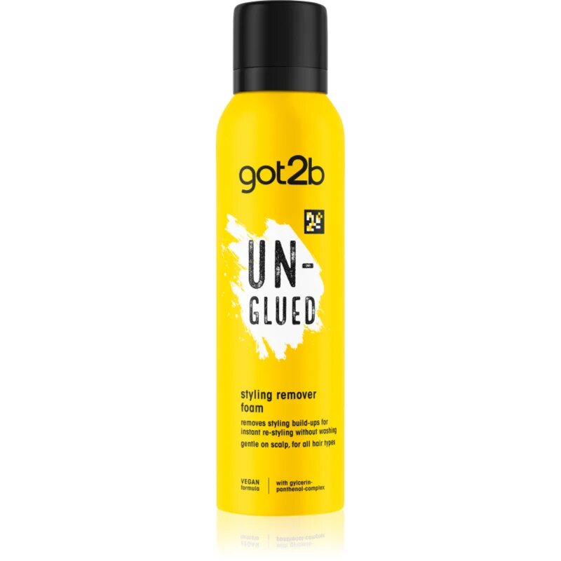 got2b Un-glued Styling Remover Foam почистваща пяна За коса 150 мл.