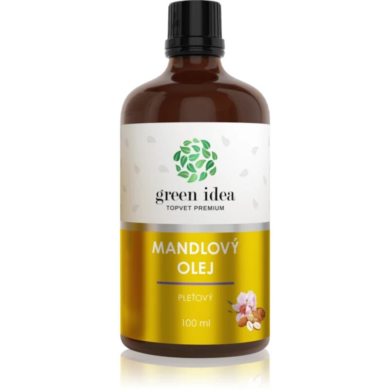 Green Idea Almond oil олио за лице студено пресовано 100 мл.