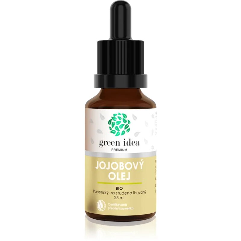 Green Idea Organic jojoba oil био масло от жожоба студено пресовано 25 мл.