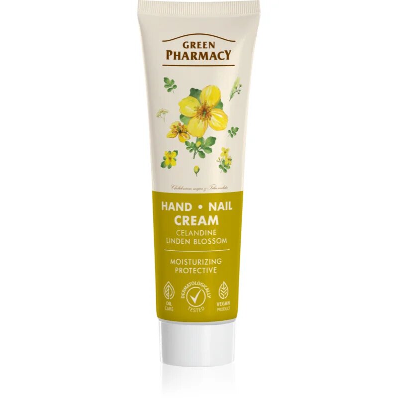 Green Pharmacy Celandine & Linden крем за ръце и нокти 100 мл.