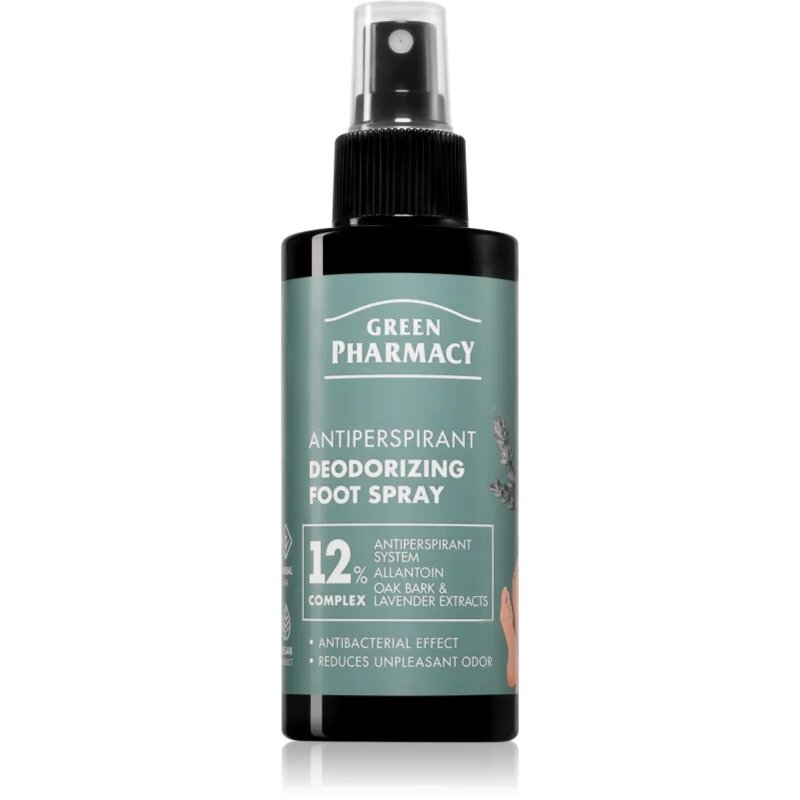 Green Pharmacy Foot Care Antiperspirant Deodorizing Foot Spray антиперспирант за ходила 150 мл.