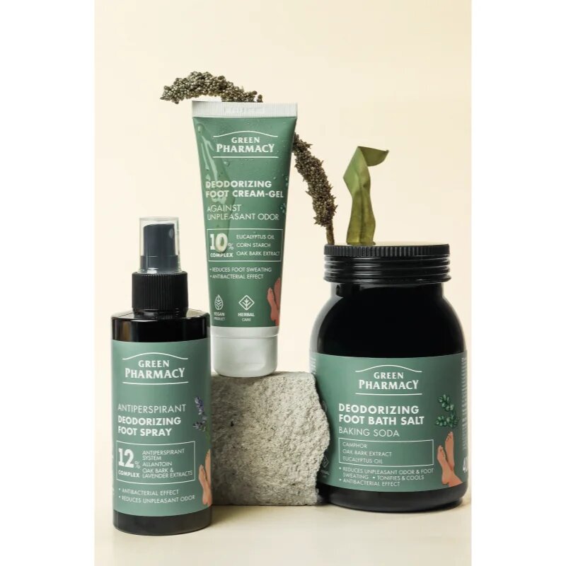 Green Pharmacy Foot Care Antiperspirant Deodorizing Foot Spray антиперспирант за ходила 150 мл.