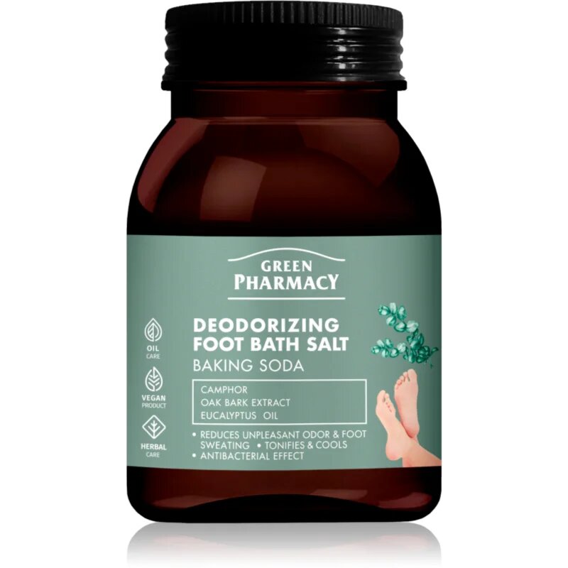 Green Pharmacy Foot Care Deodorizing Foot Bath Salt соли за вана за крака 400 гр.
