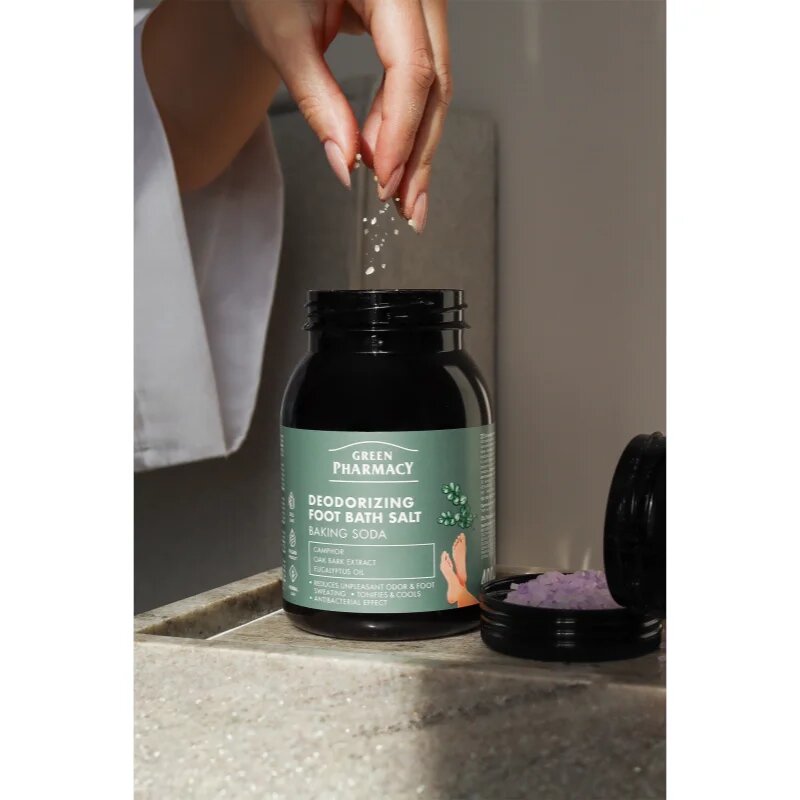 Green Pharmacy Foot Care Deodorizing Foot Bath Salt соли за вана за крака 400 гр.
