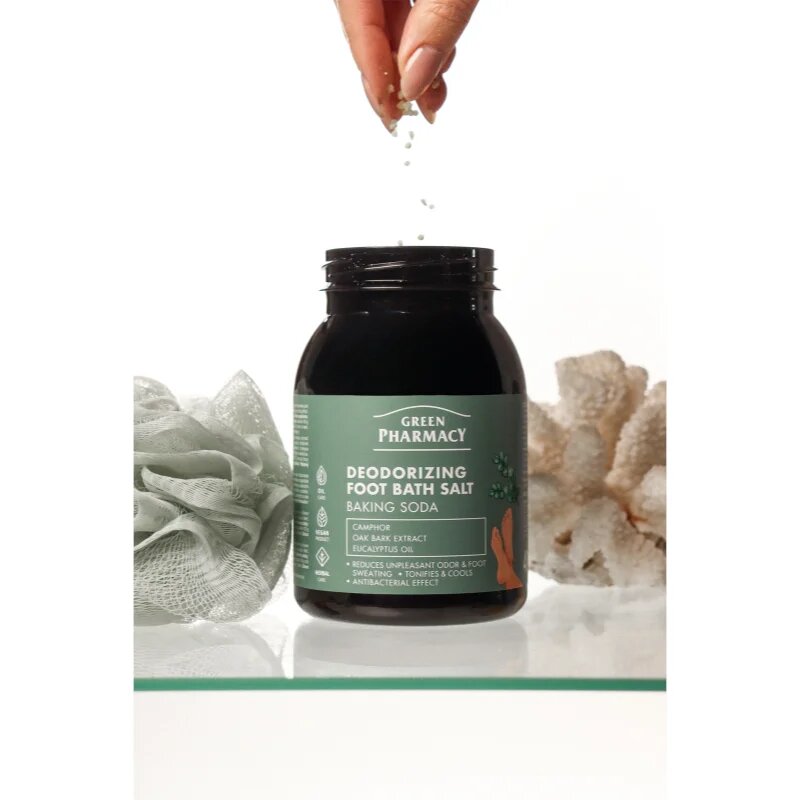 Green Pharmacy Foot Care Deodorizing Foot Bath Salt соли за вана за крака 400 гр.