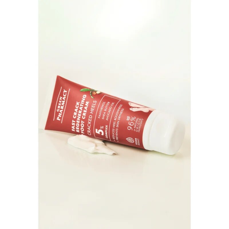 Green Pharmacy Foot Care Regenrating Fast Crack Foot Cream регенериращ крем за напукани крака 75 мл.