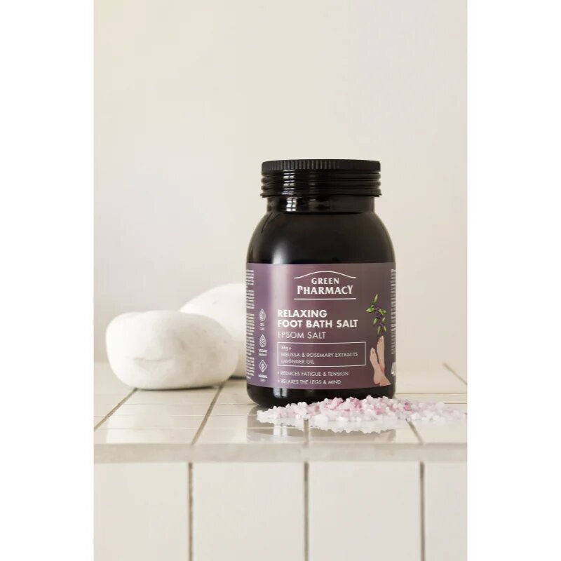 Green Pharmacy Foot Care Relaxing Foot Bath Salt сол за релаксираща вана за крака 400 гр.