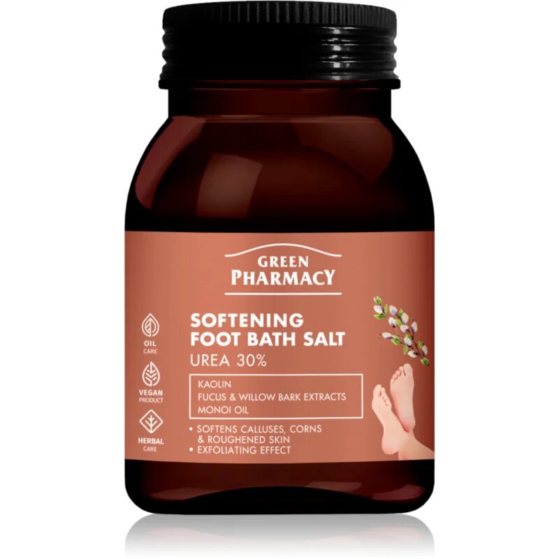 Green Pharmacy Foot Care Softening Foot Bath Salt сол за баня за крака 400 мл.
