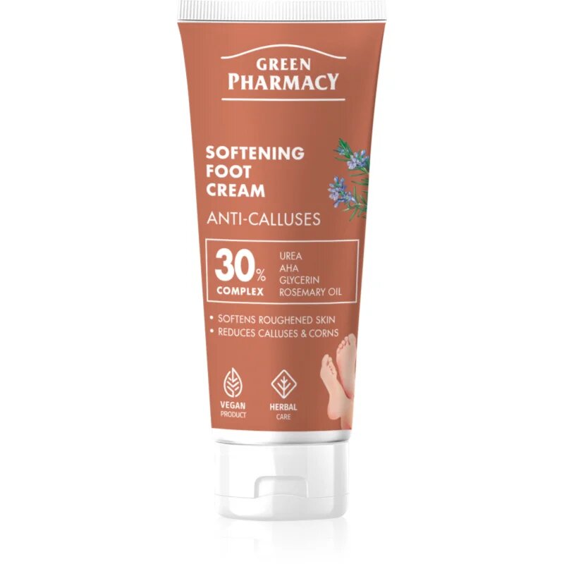 Green Pharmacy Foot Care Softening Foot Cream омекотяващ крем за крака 75 мл.