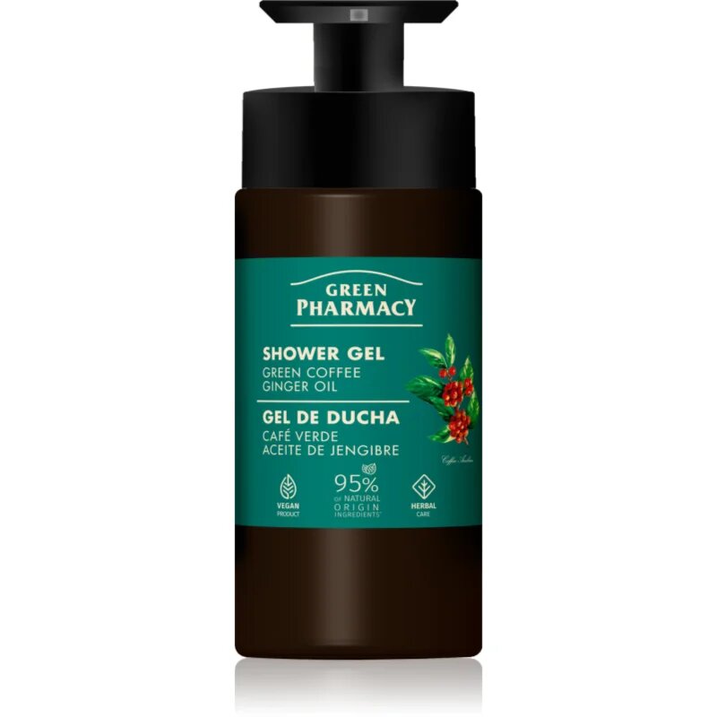 Green Pharmacy Green Coffee & Ginger Oil душ гел 739 мл.