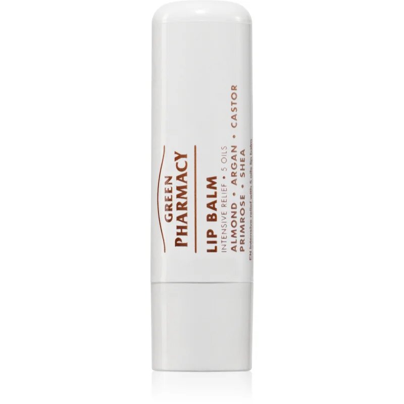 Green Pharmacy Mix of oils Lip Balm интензивен хидратиращ балсам за устни 3.6 гр.