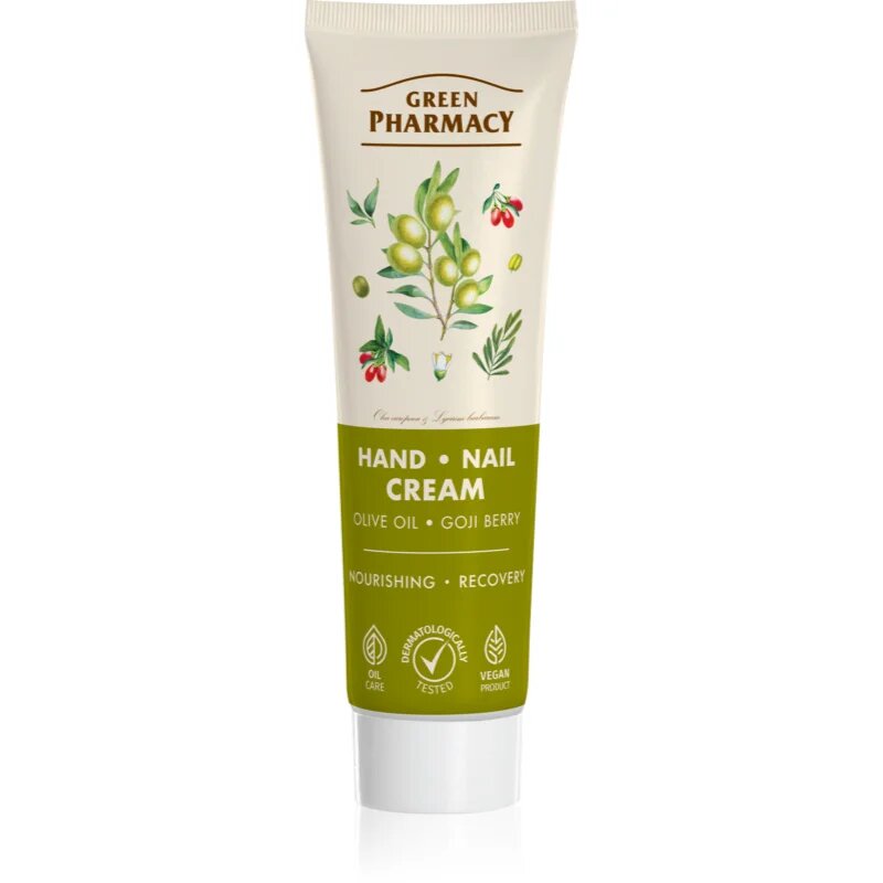 Green Pharmacy Olive & Goji Berry Hand & Nail Cream крем за ръце 100 мл.