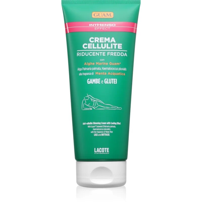 Guam Inthenso Crema Cellulite крем за тяло против целулит с охлаждащ ефект 200 мл.