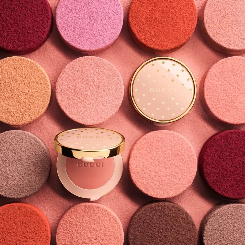 Gucci Beauty Blush De Beauté руж - пудра цвят 02 Tender Apricot 5.5 гр.