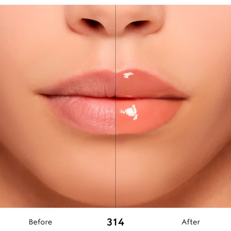 Gucci Beauty Gloss à Lèvres блясък за устни за по-голям обем цвят 314 Sadie Coral 6.5 мл.