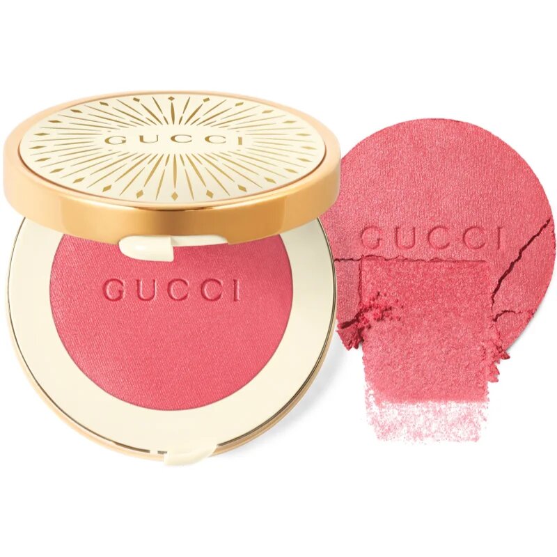 Gucci Beauty Glow Blush компактен руж цвят 02 Fresh Coral 5.5 гр.