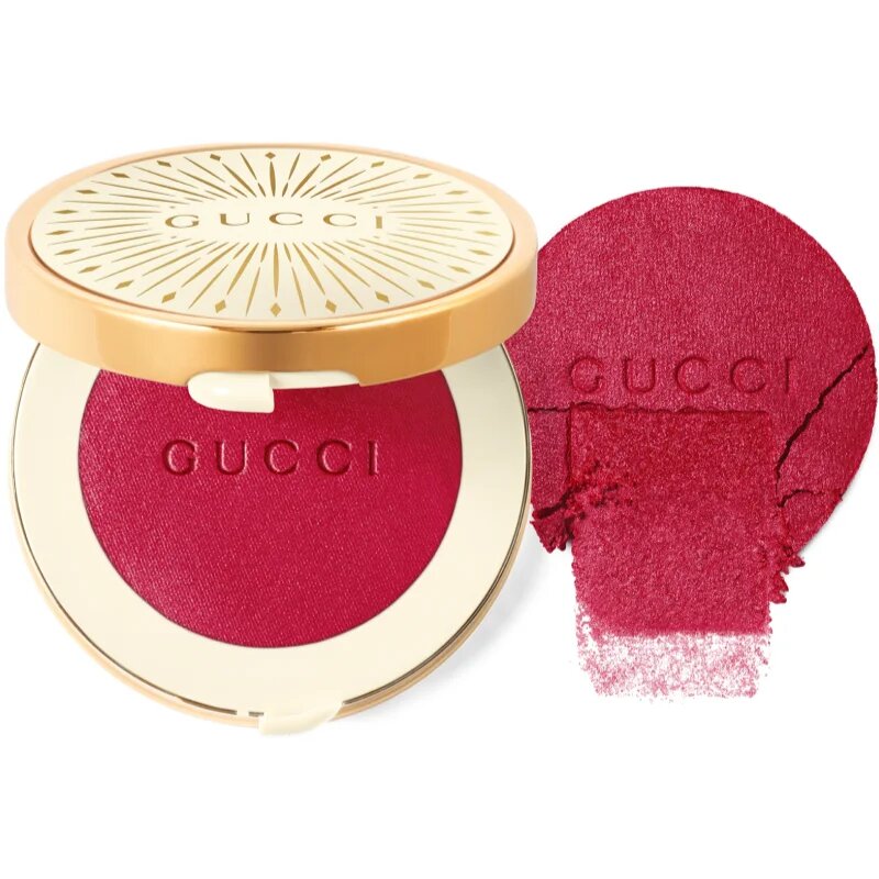 Gucci Beauty Glow Blush компактен руж цвят 06 Bright Ruby 5.5 гр.