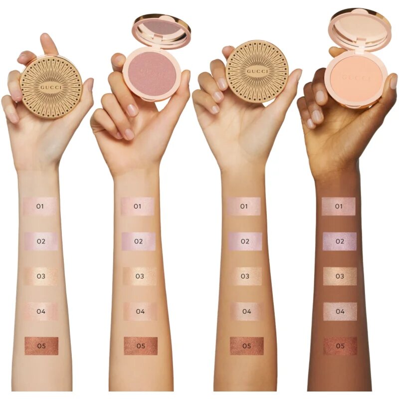 Gucci Beauty Glow озарител цвят 03 Warm Gold 10 гр.