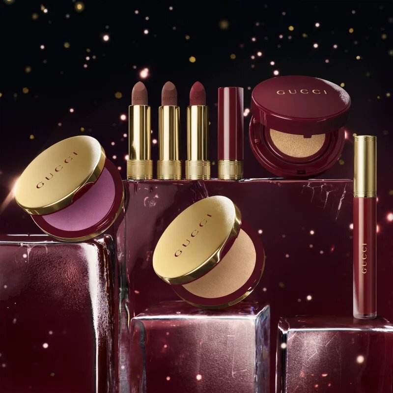 Gucci Beauty Holiday Cushion de Beauté компактен грим SPF 20 цвят 03 14 гр.