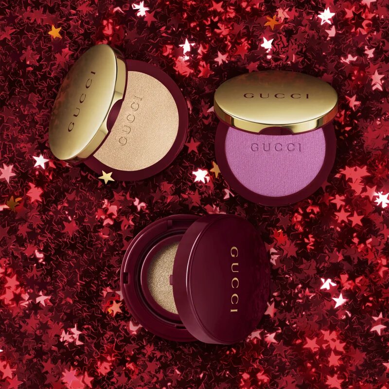 Gucci Beauty Holiday Glow Highlighter озарител цвят 06 Arctic pink 10 гр.