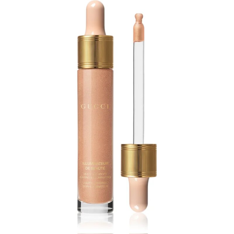Gucci Beauty Illuminateur de Beauté течен хайлайтър цвят 01 Gold 12 мл.
