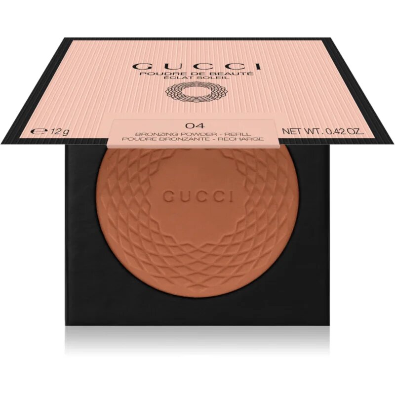 Gucci Beauty Poudre De Beauté Éclat Soleil Powder бронзант пълнител цвят 04 12 гр.
