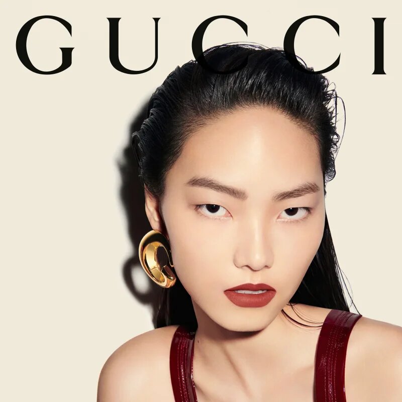 Gucci Beauty Rouge à Lèvres Matte Lipstick матиращо червило цвят 404 Cassie Magneta 3.5 гр.
