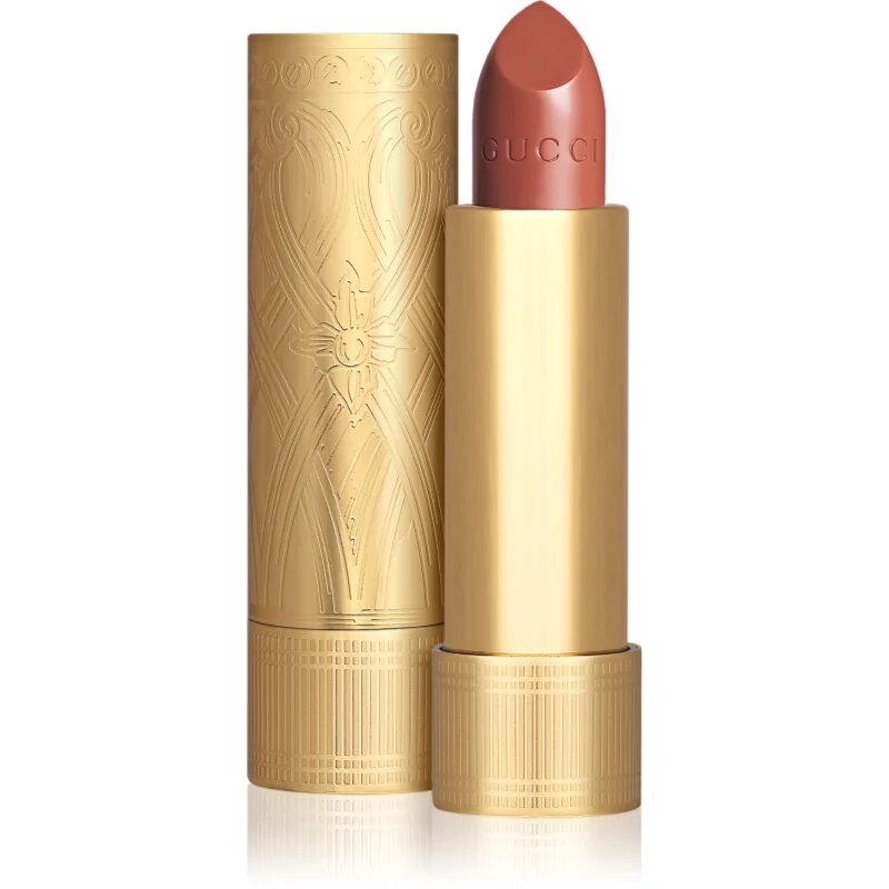 Gucci Beauty Rouge à Lèvres Satin Lipstick сатенено червило цвят 201 The Painted Veil 3.5 гр.
