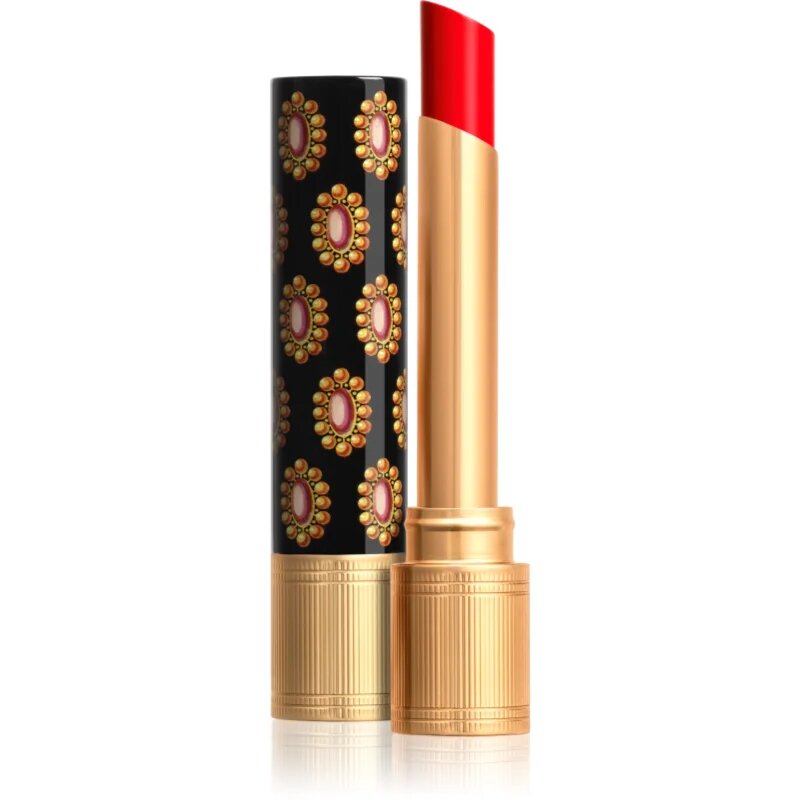 Gucci Beauty Rouge de Beauté Brillant овлажняващо червило цвят 25* Goldie Red 1.8 гр.