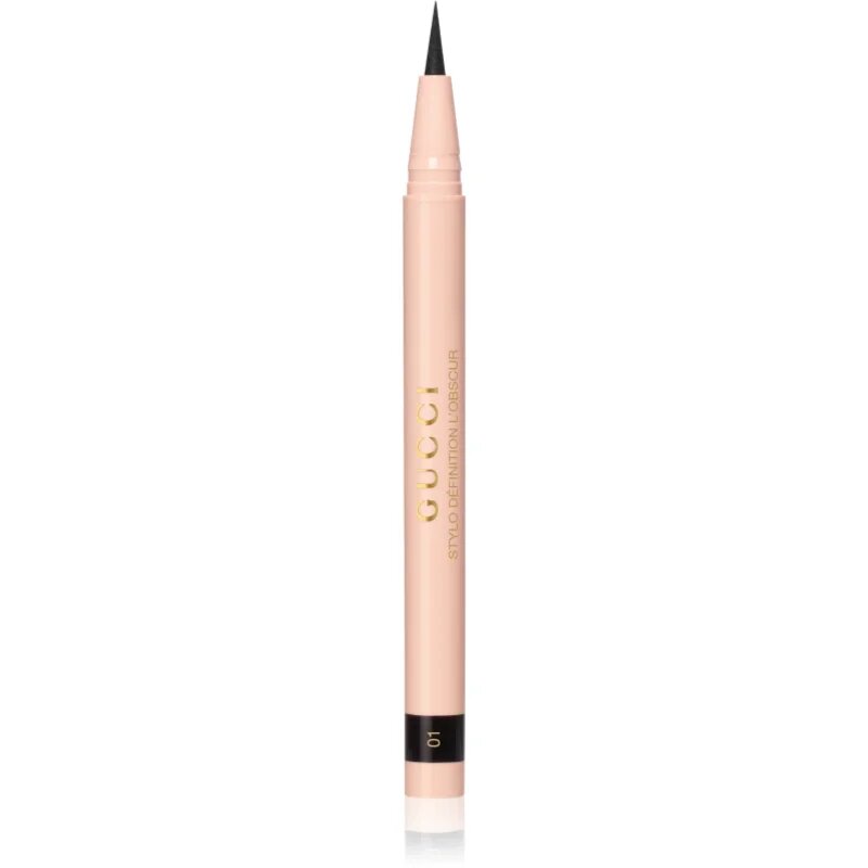 Gucci Beauty Stylo Définition L’Obscur течна очна линия в писалка цвят 01 Eve Black 0.5 гр.
