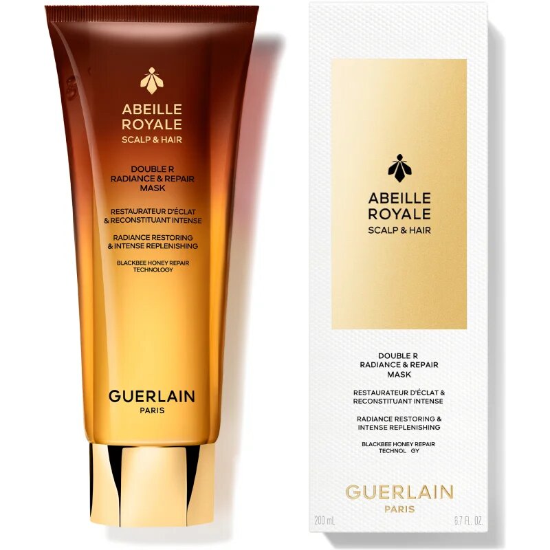 Guerlain Abeille Royale Double R Radiance & Repair Mask регенерираща маска за коса 200 мл.