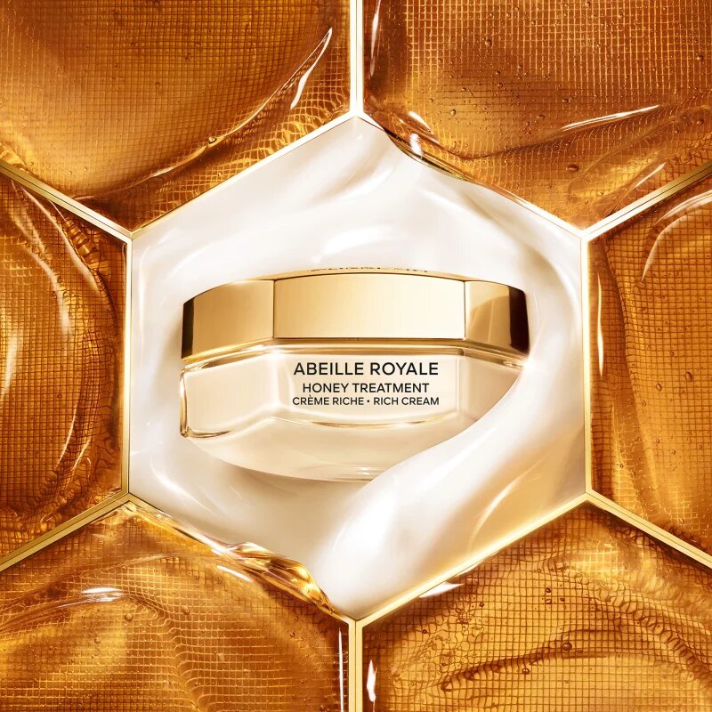 Guerlain Abeille Royale Honey Treatment Rich Cream подхранващ крем против бръчки пълнител 50 мл.