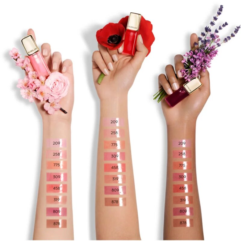 Guerlain Blooming Denim KissKiss Bee Glow Oil масло от нар с мед цвят 209 Blooming Glow 9.5 мл.