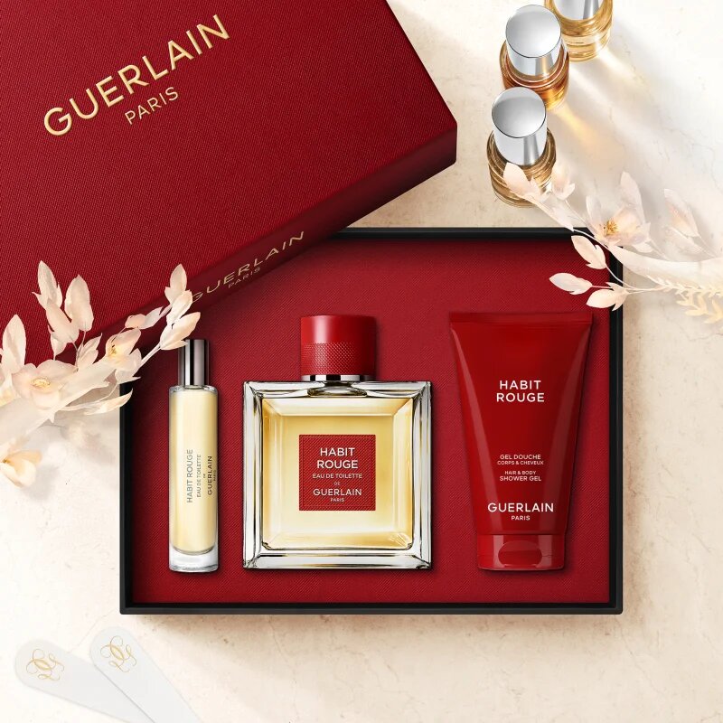 Guerlain Habit Rouge подаръчен комплект лимитирано издание за мъже