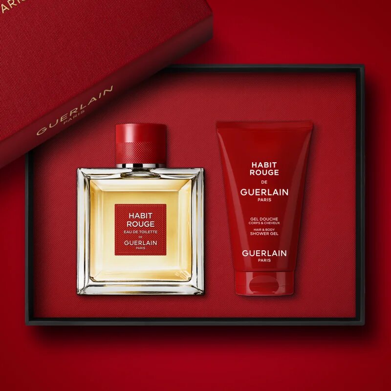 Guerlain Habit Rouge подаръчен комплект за мъже