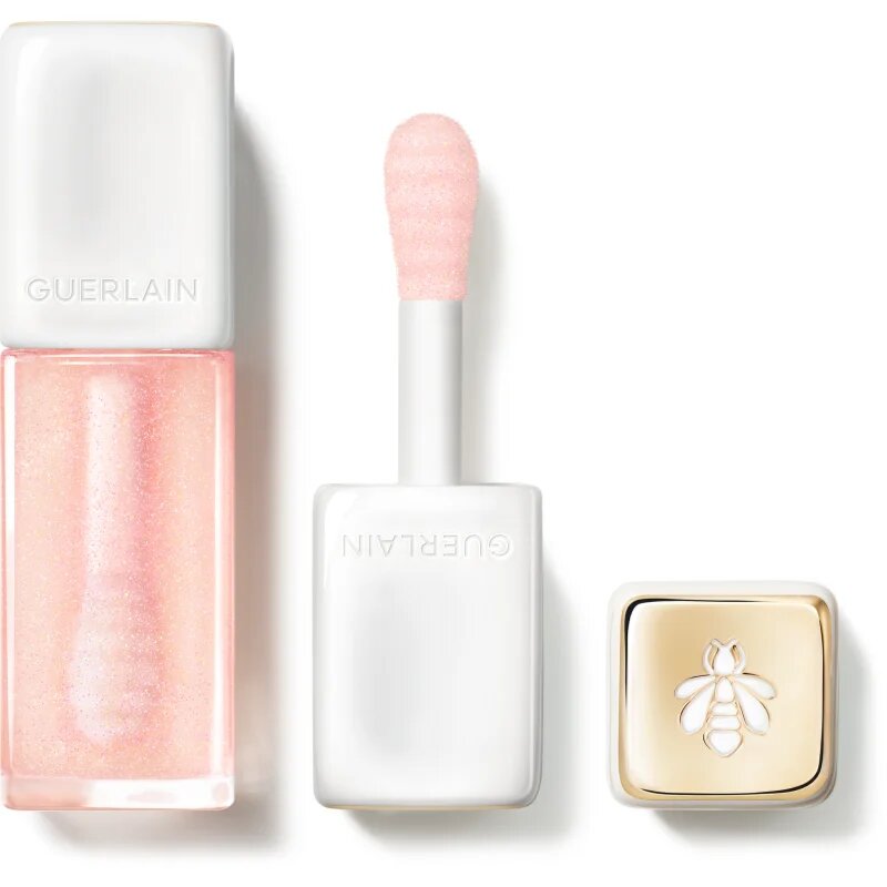 Guerlain KissKiss Bee Glow Plump блясък за устни за по-голям обем цвят 100 Warm Glow 9.5 мл.