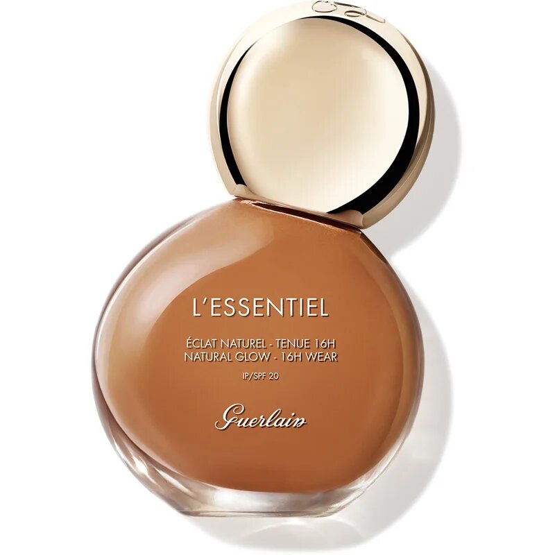 Guerlain L’Essentiel Natural Glow Foundation дълготраен фон дьо тен SPF 20 цвят 055W Deep Warm 30 мл.