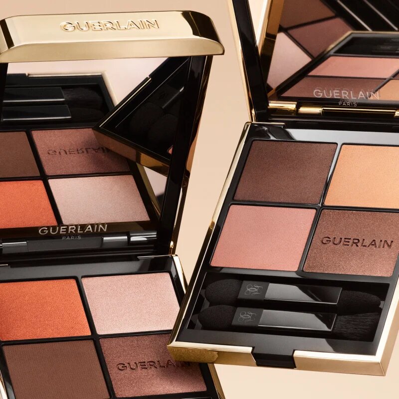 Guerlain Ombres G палитра от сенки за очи цвят 129 Honey Amber 6 гр.
