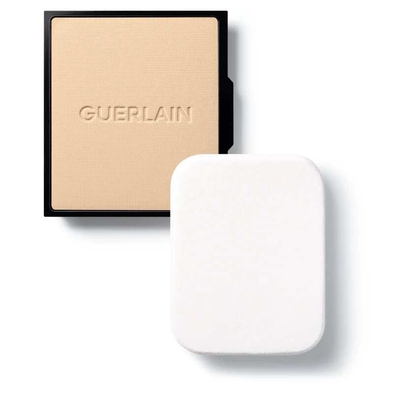 Guerlain Parure Gold Skin Control компактен матиращ фон дьо тен пълнител цвят 0N Neutral 87 гр.