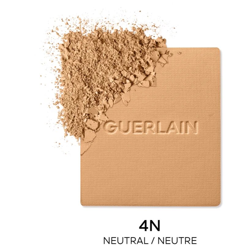 Guerlain Parure Gold Skin Control компактен матиращ фон дьо тен пълнител цвят 4N Neutral 87 гр.