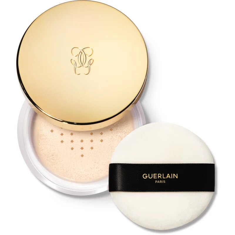 Guerlain Parure Gold Skin Diamond Micro-Powder озаряваща насипна пудра цвят 02 Light / Clair 35 гр.