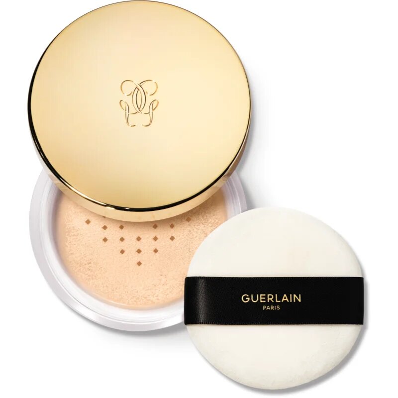 Guerlain Parure Gold Skin Diamond Micro-Powder озаряваща насипна пудра цвят 03 Medium / Moyen 35 гр.