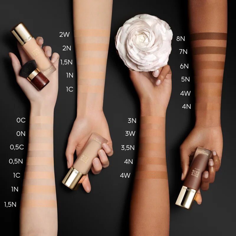 Guerlain Parure Gold Skin Matte Foundation дълготраен матиращ фон дьо тен SPF 15 цвят 6N 35 мл.