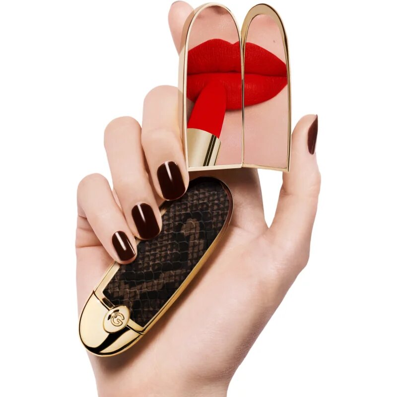 Guerlain Rouge G Double Mirror Jewel Case калъф за червило с малко огледало The Python 1 бр.